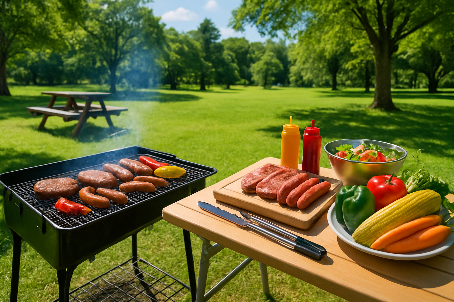 BBQ場の画像