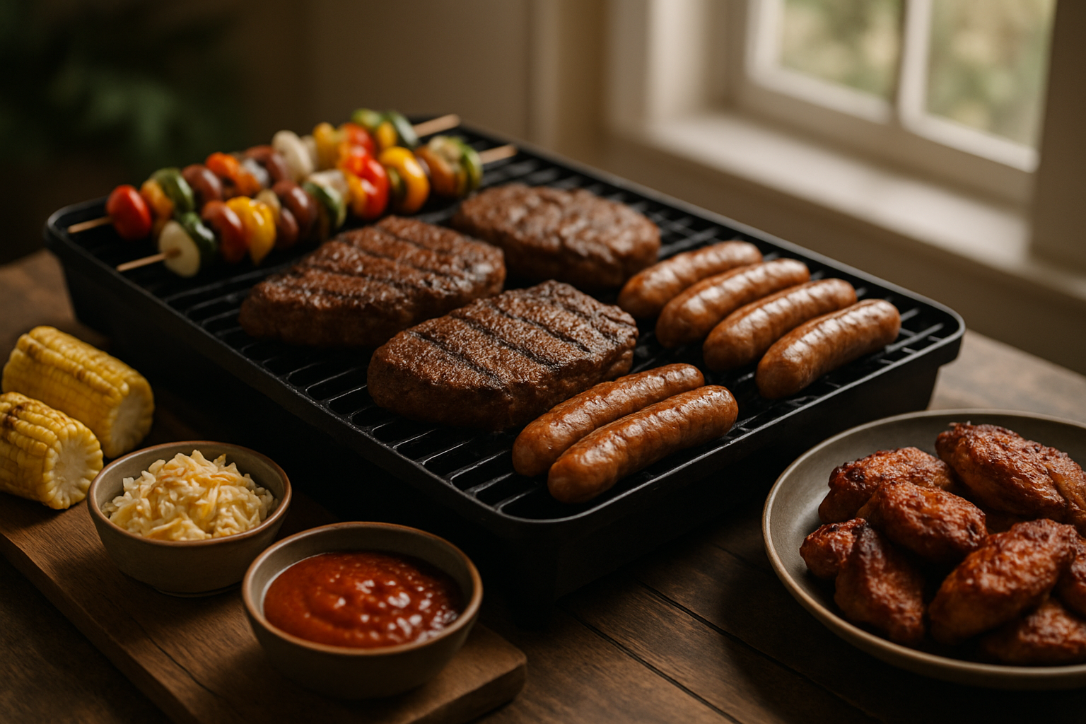 BBQの料理