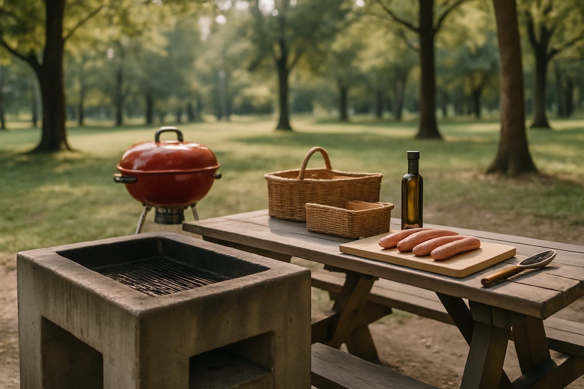 BBQ場(自然な公園）