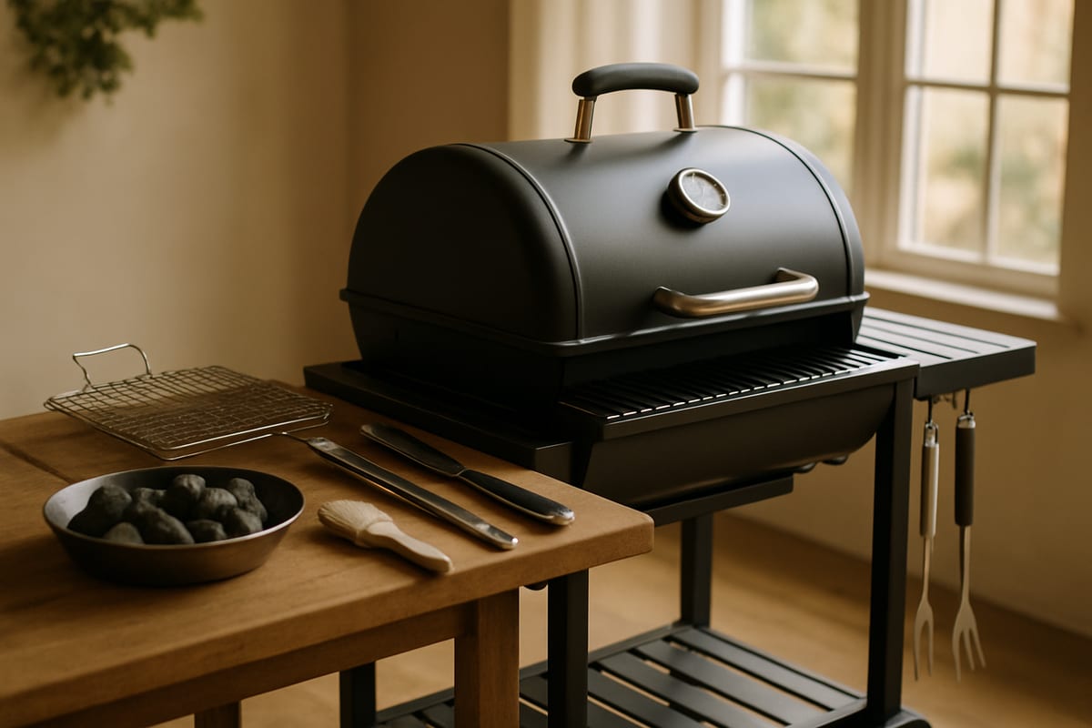 BBQの機材の画像