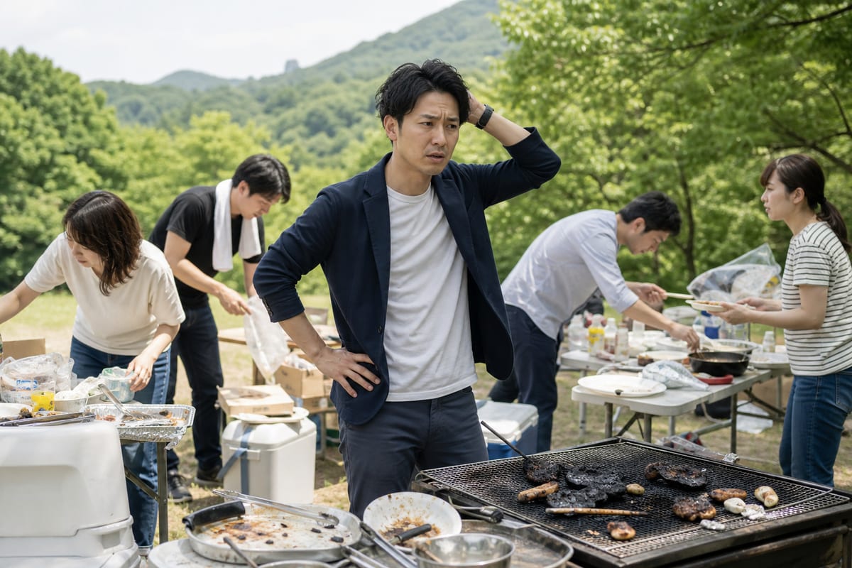 山口市 会社 BBQ