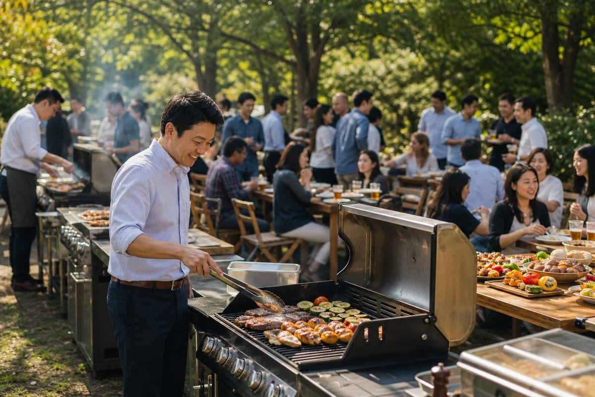 山口県 社員 BBQ 何人