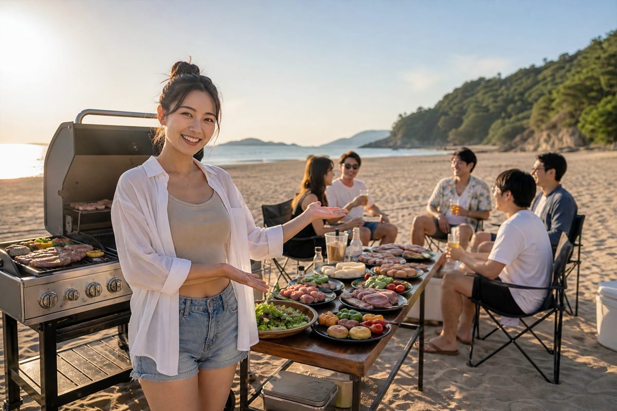 福岡 BBQ 海 お金