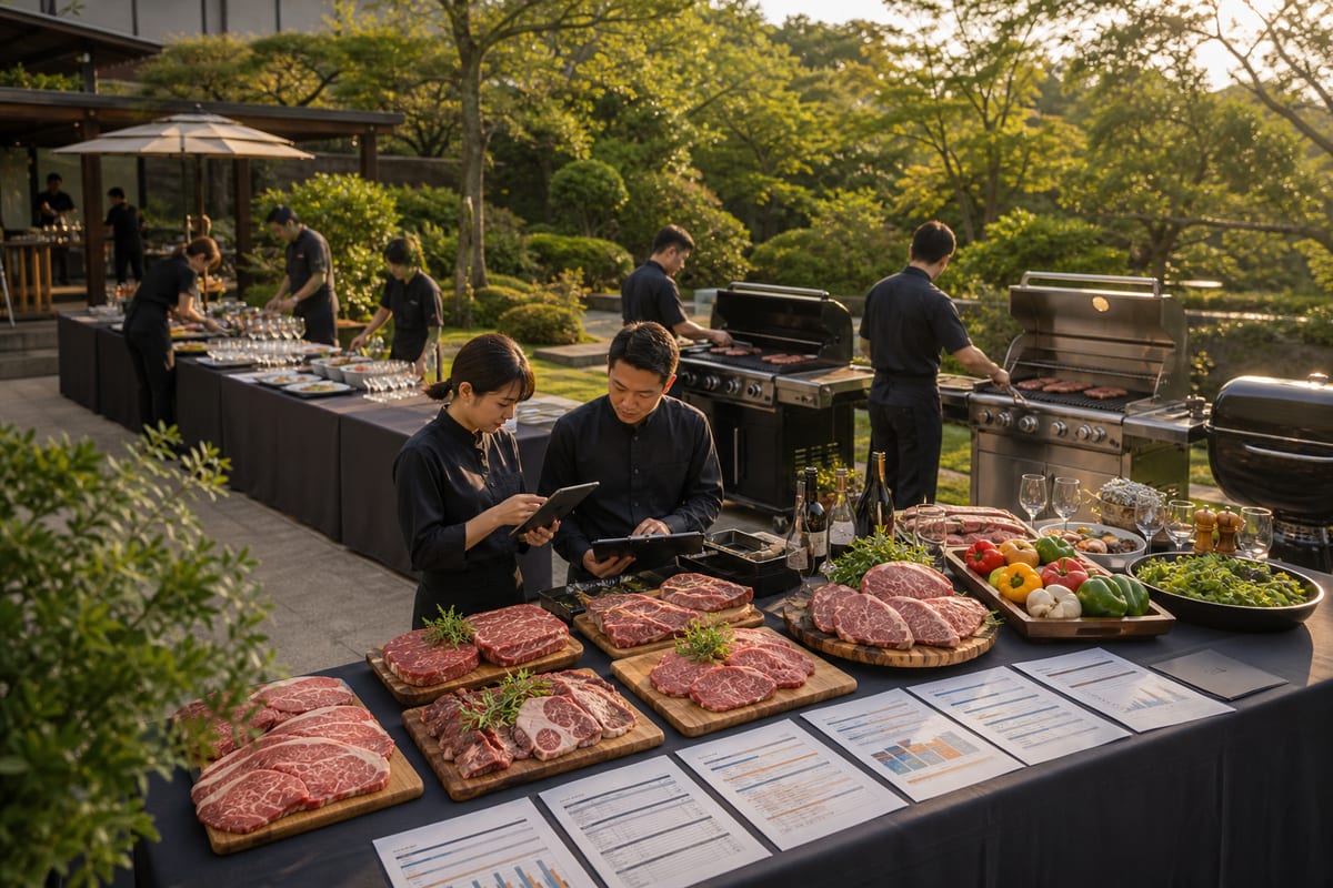 神戸 出張BBQ