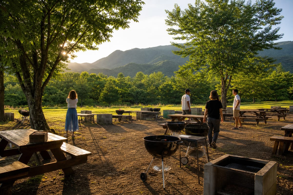 群馬 出張BBQ