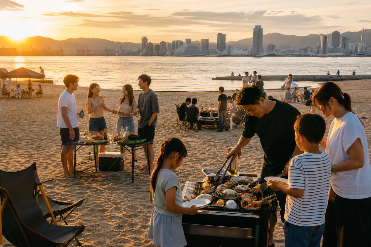 神戸 海BBQ