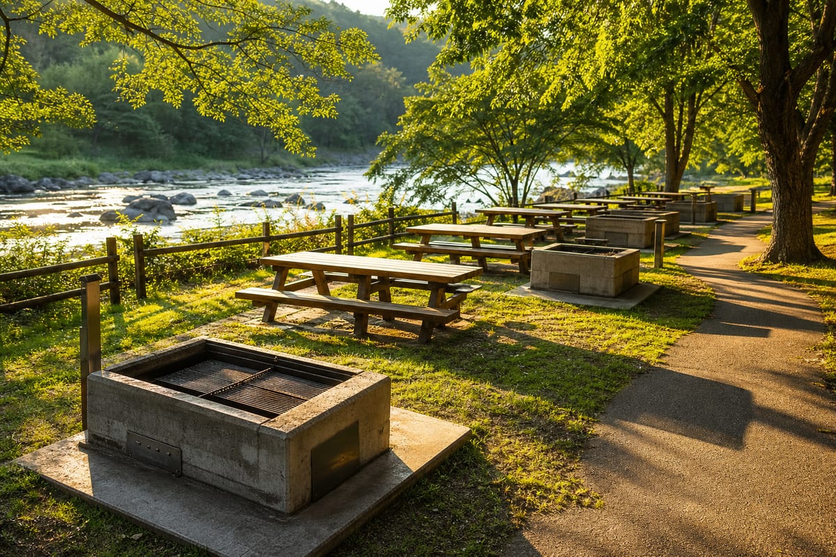 群馬 川BBQ