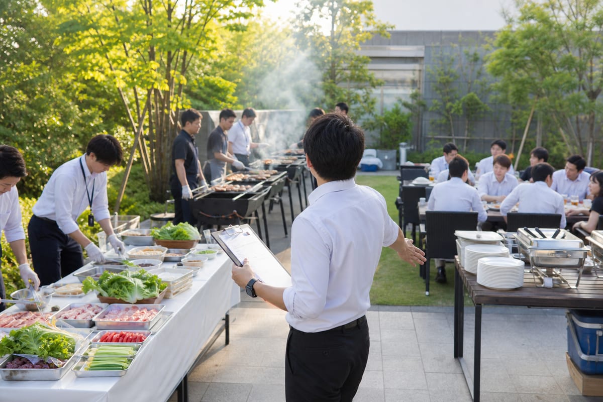 愛知 社内イベントBBQ