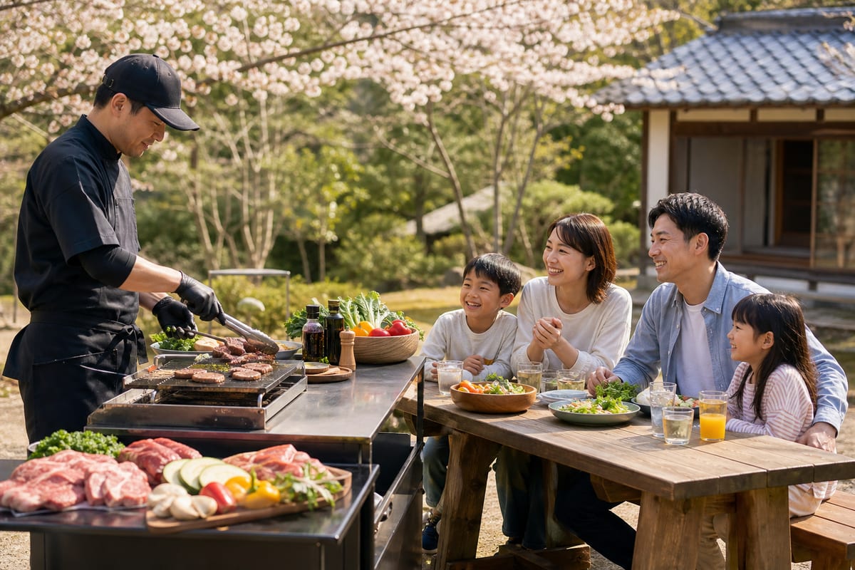 奈良 家族BBQ