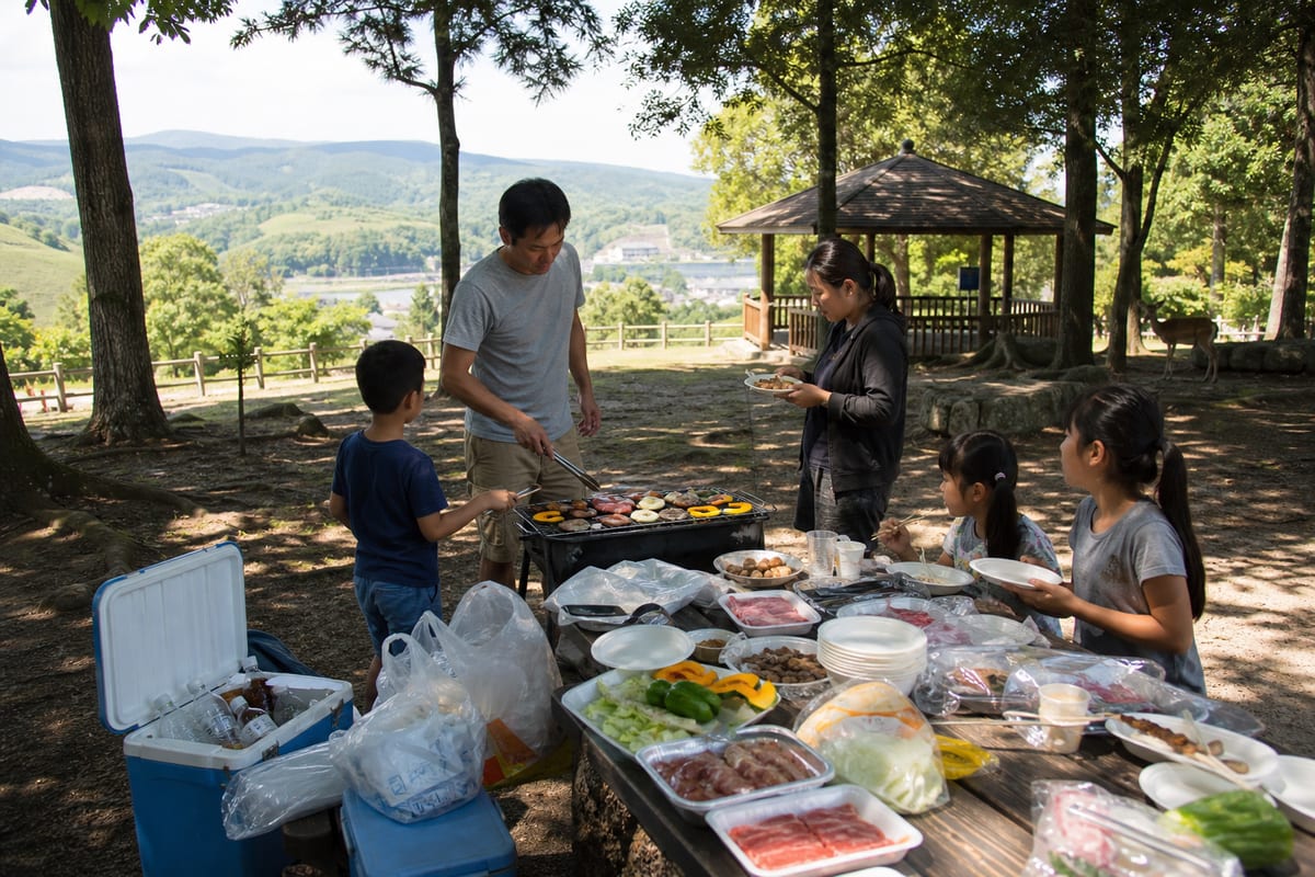 奈良 家族BBQ