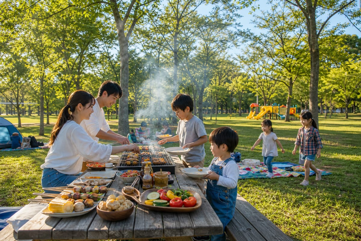 愛知 子連れBBQ