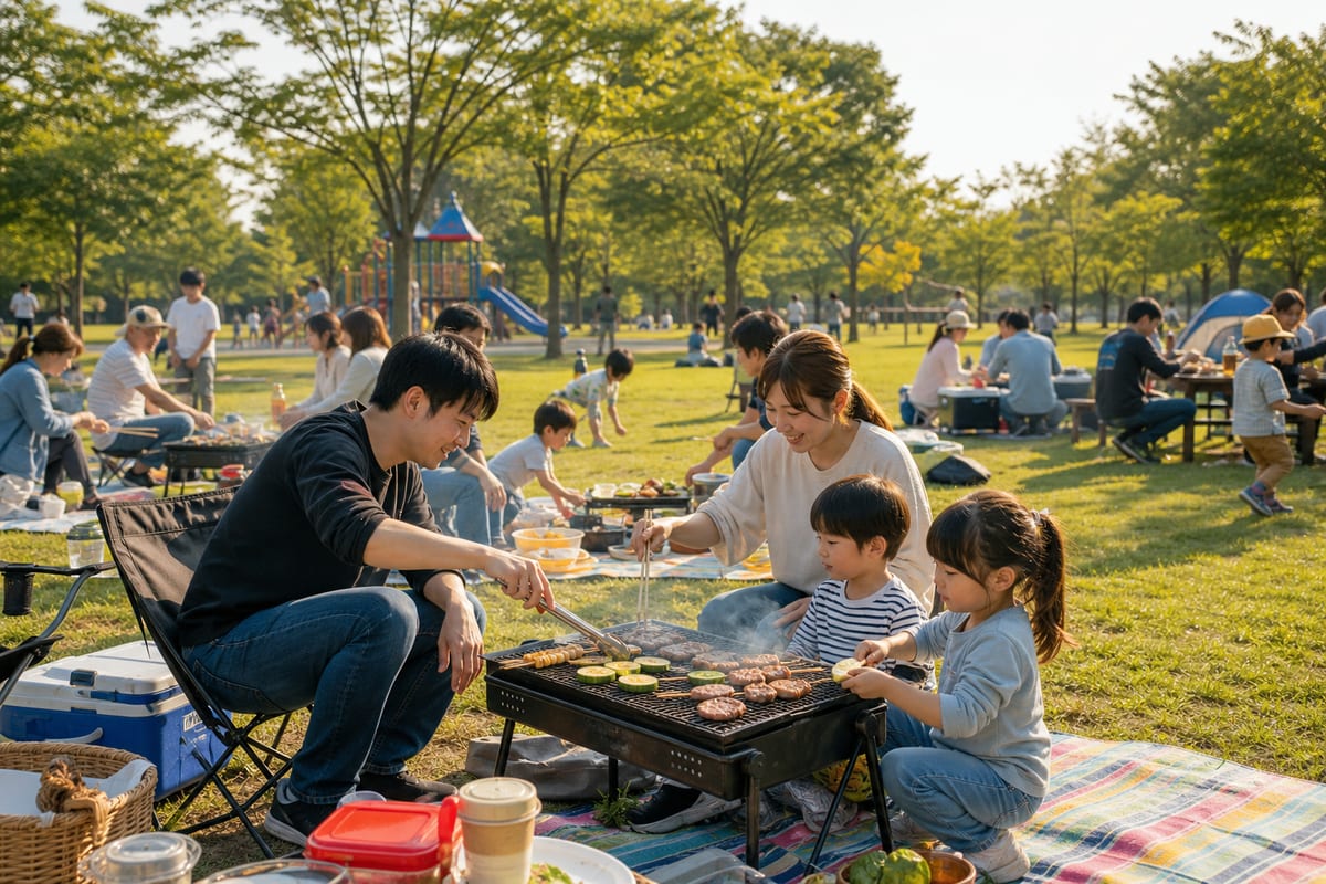 愛知 子連れBBQ