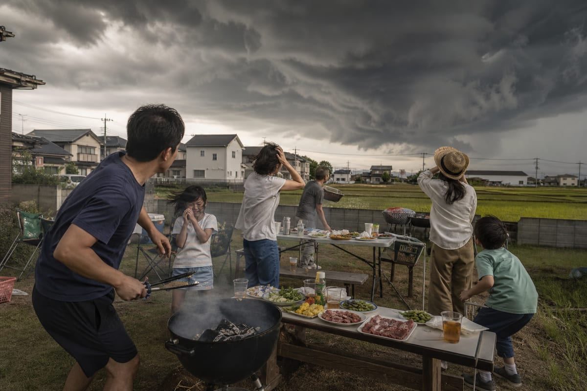 茨城 家族BBQ