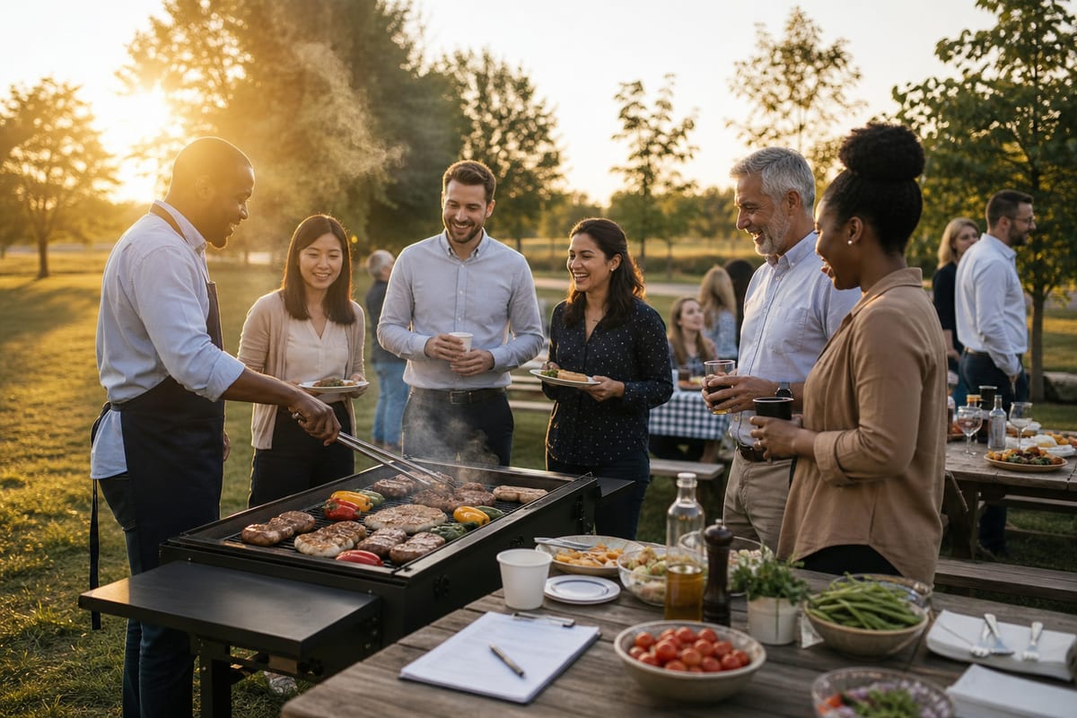 会社 イベント 予算 BBQ