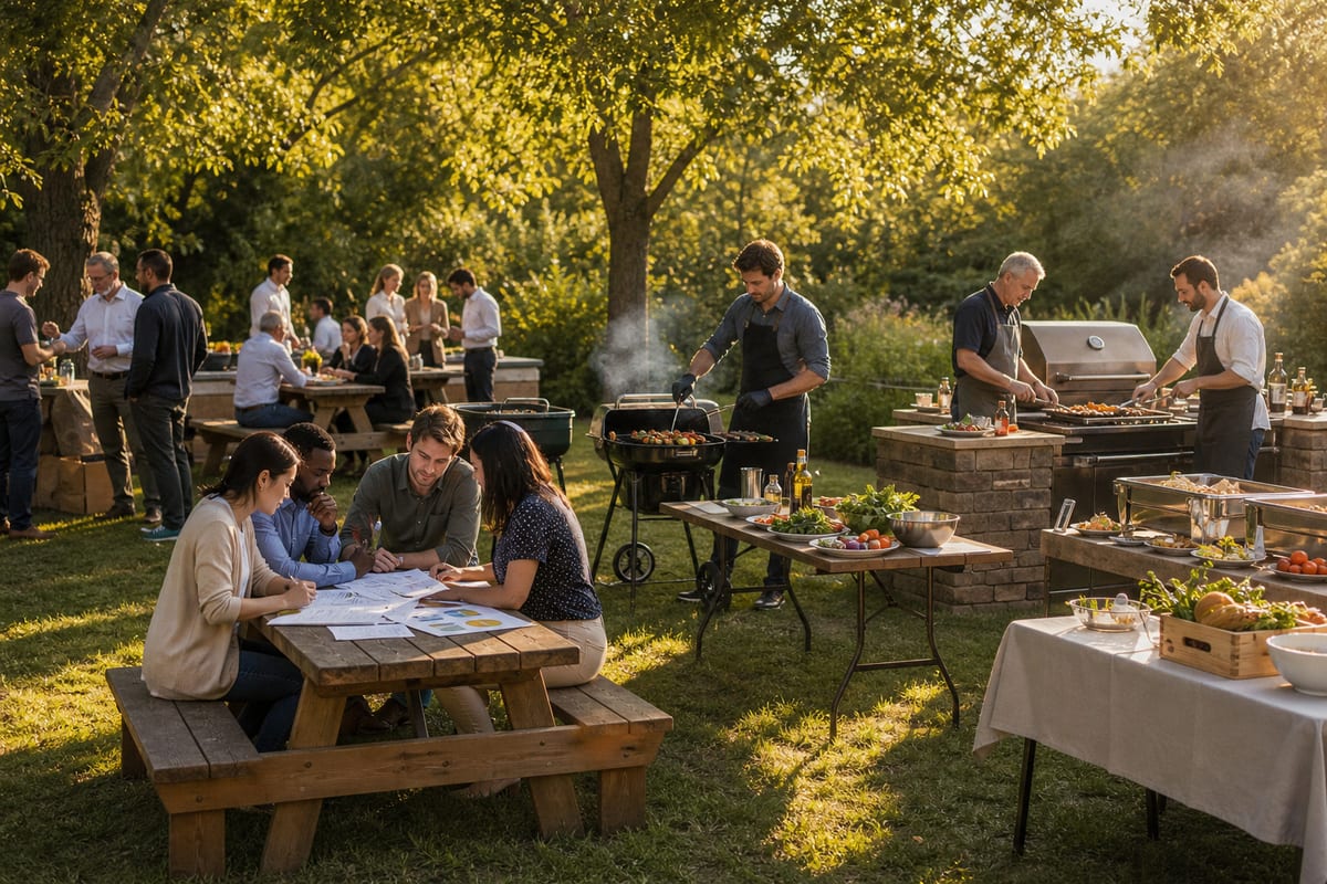 会社 イベント 予算 BBQ