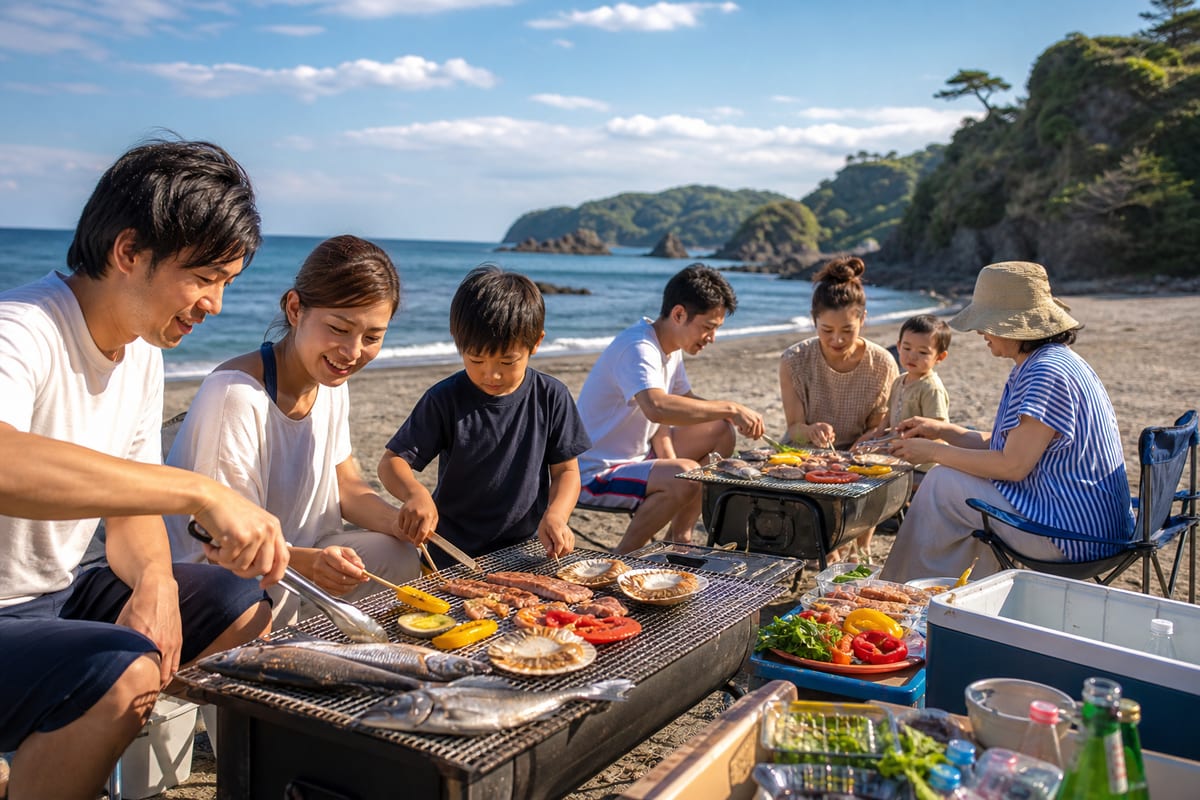 静岡 海BBQ