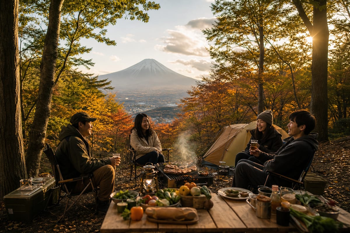 山梨 キャンプBBQ