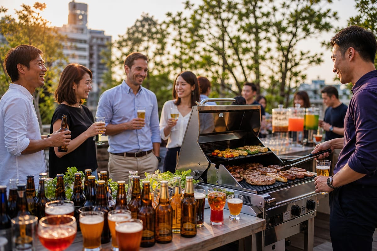 神戸 懇親会BBQ