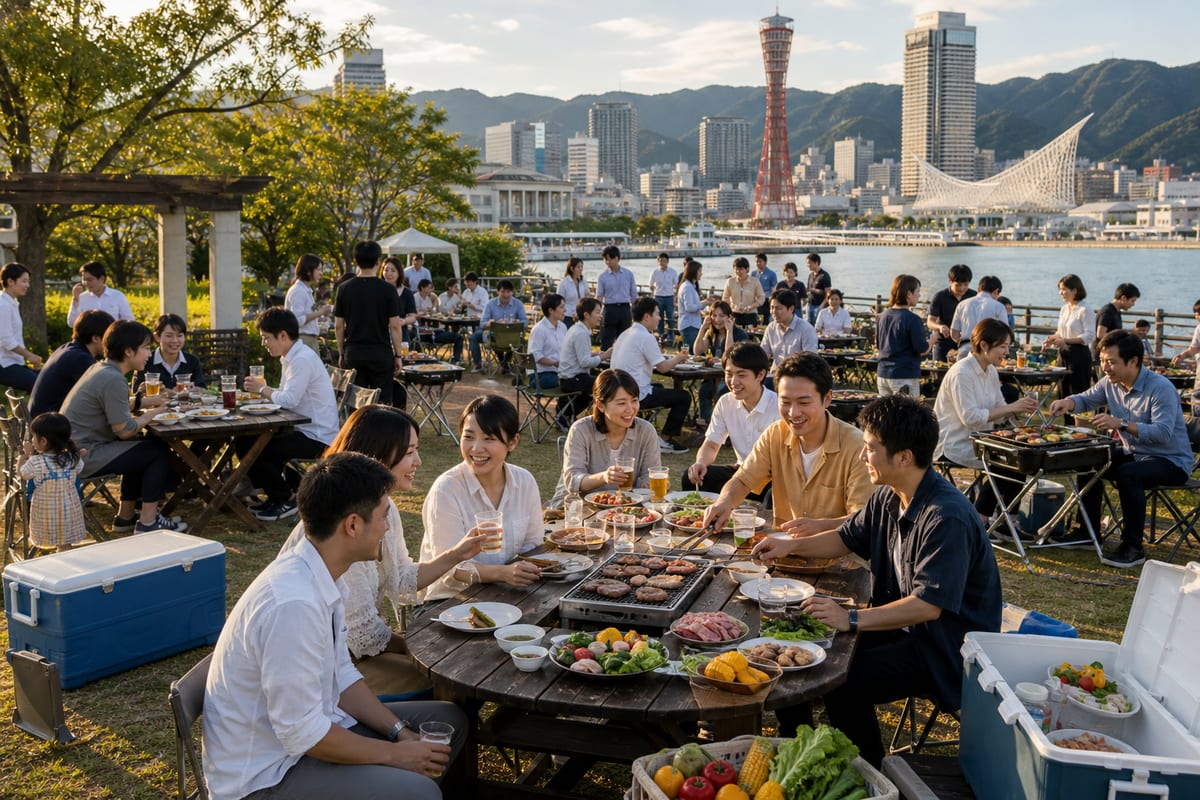 神戸 懇親会BBQ