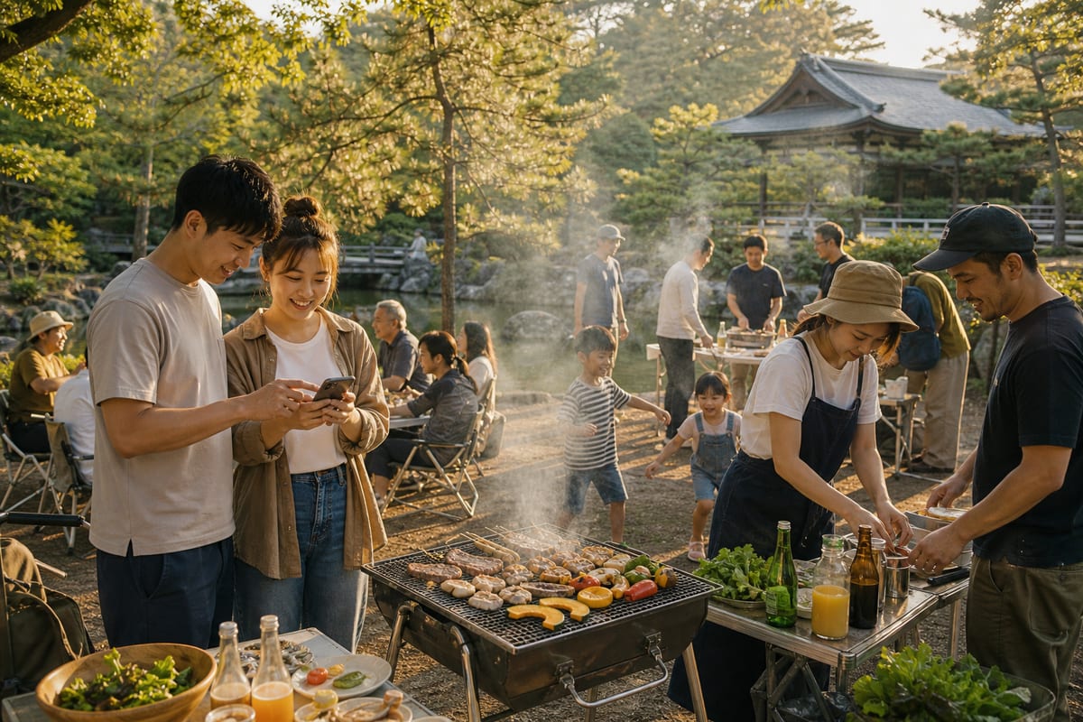 奈良 BBQ配達