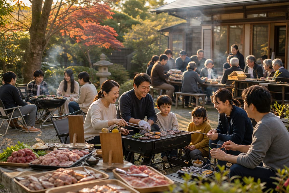 静岡 家族BBQ