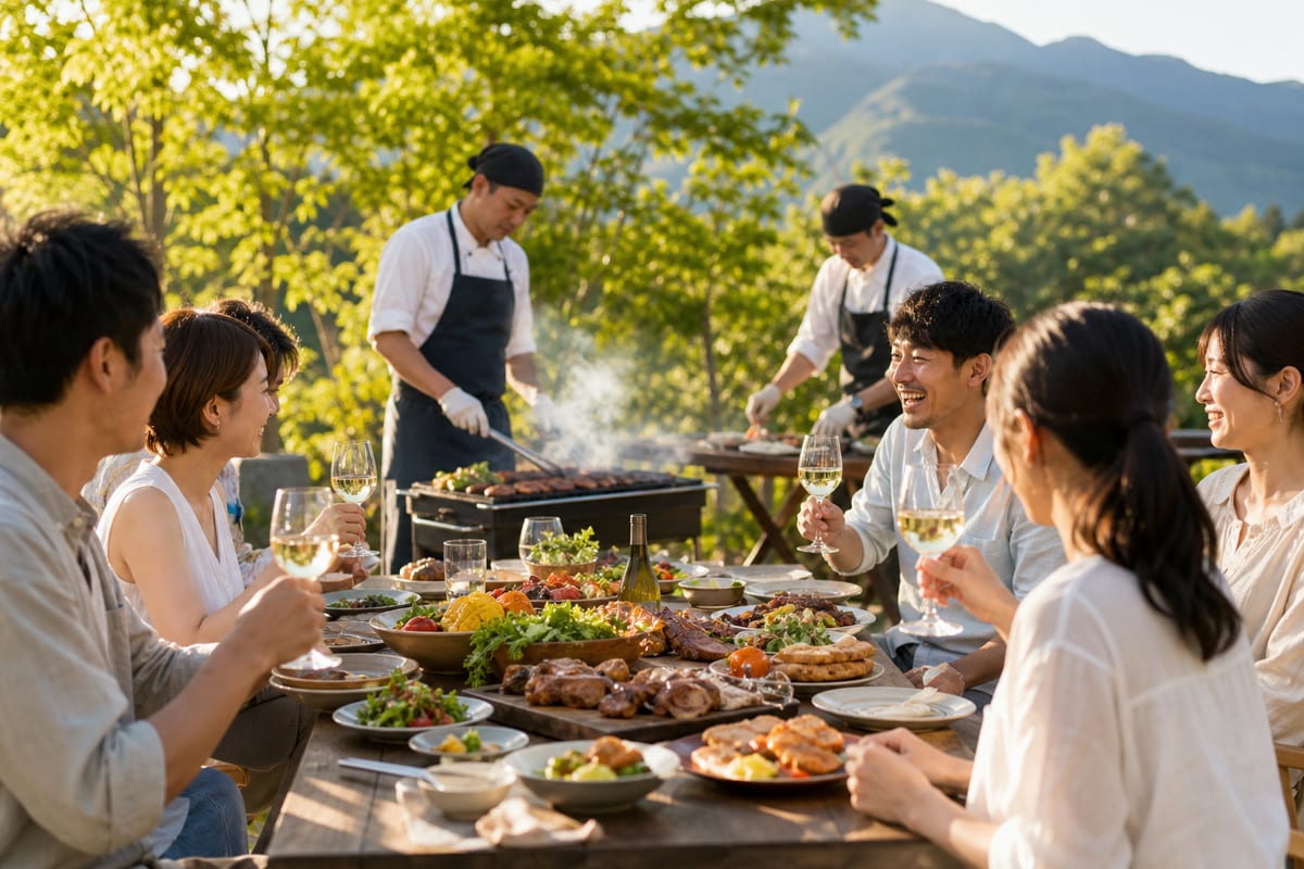 山梨 BBQケータリング