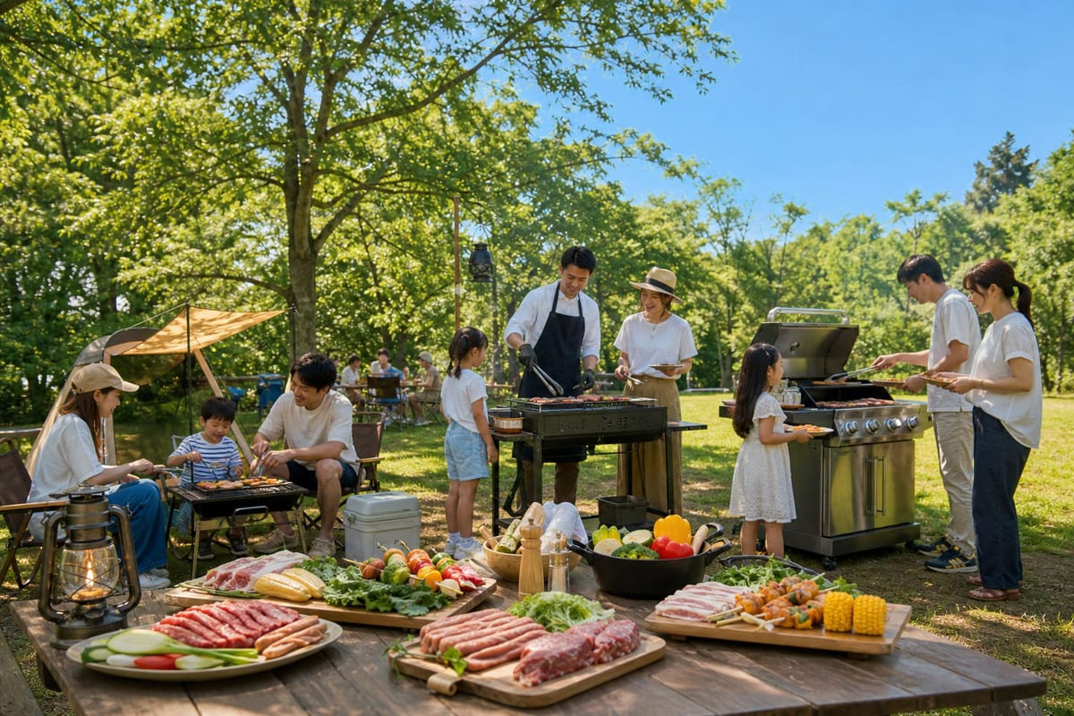 茨城 夏休みBBQ