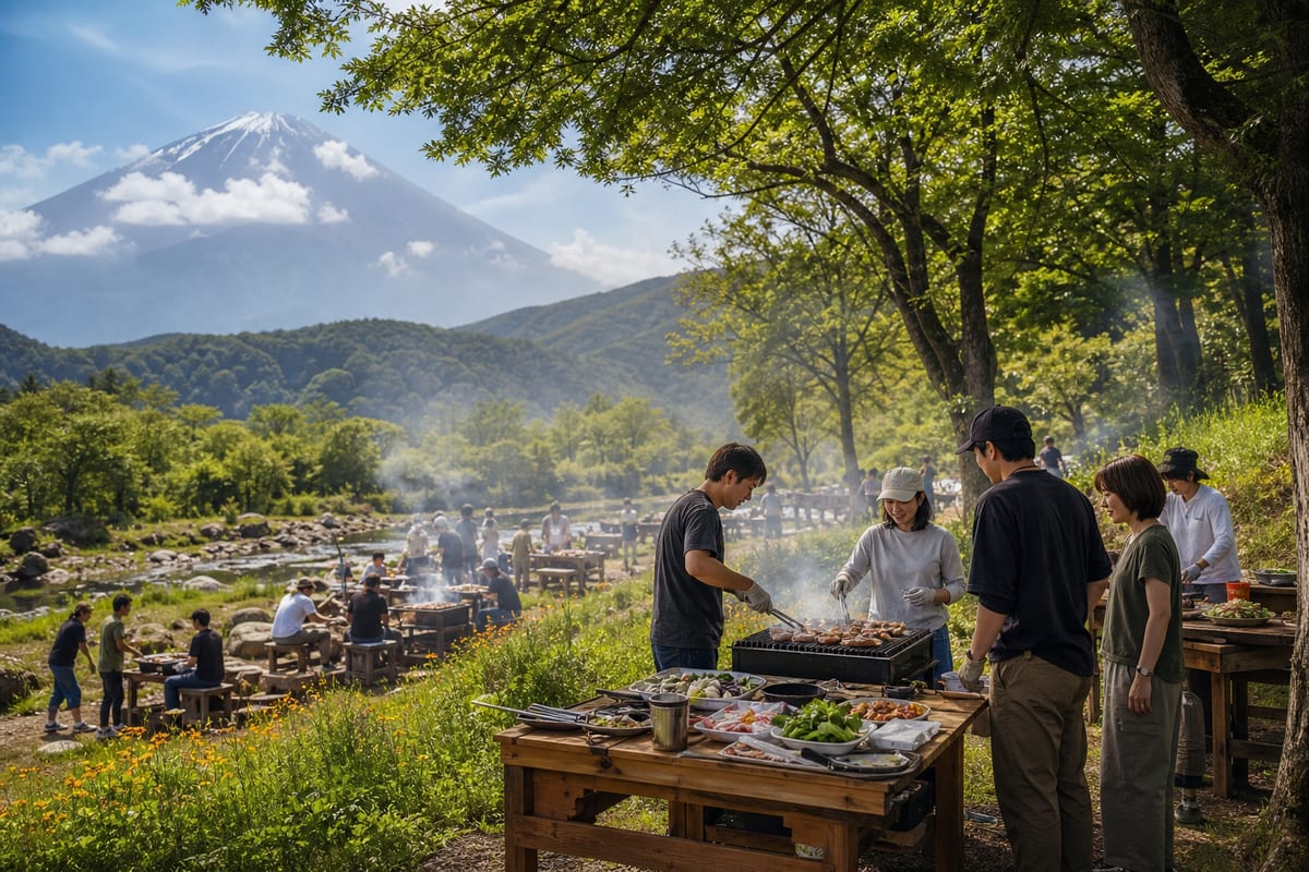 山梨 BBQ場 おすすめ