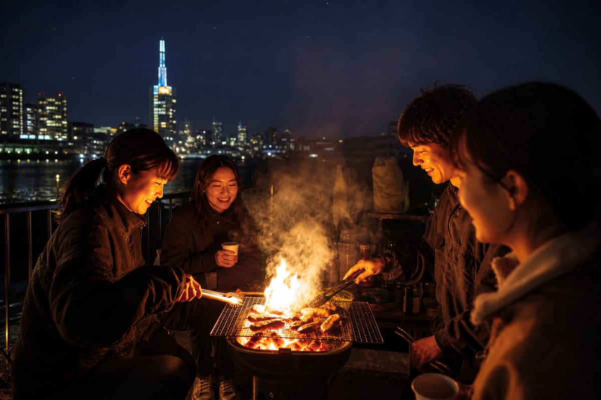 神戸 ナイトBBQ