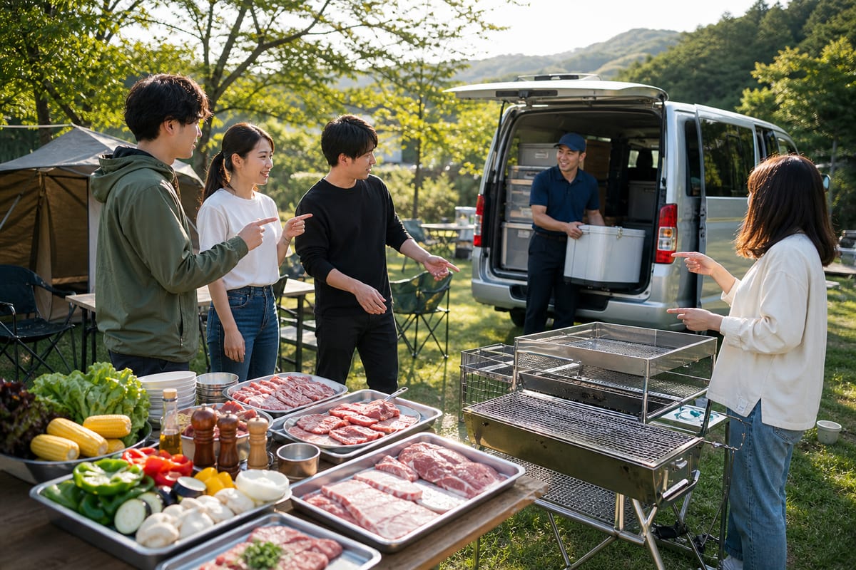 群馬 BBQ配達