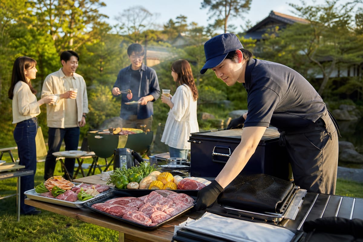群馬 BBQ配達