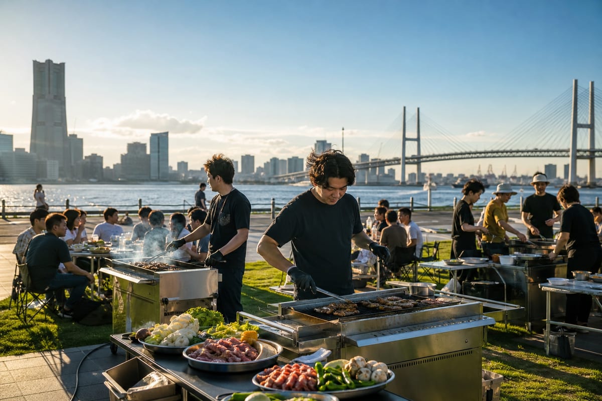 横浜 BBQ業者