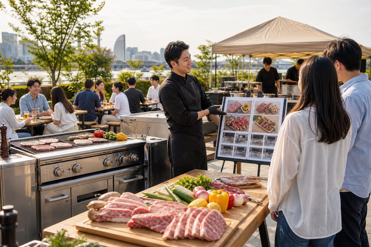 横浜 BBQ業者