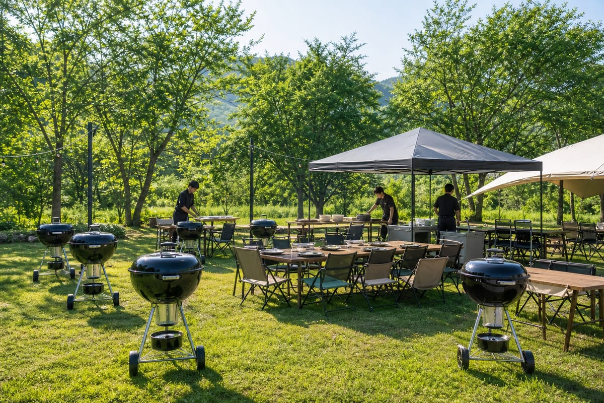 山口 出張BBQ