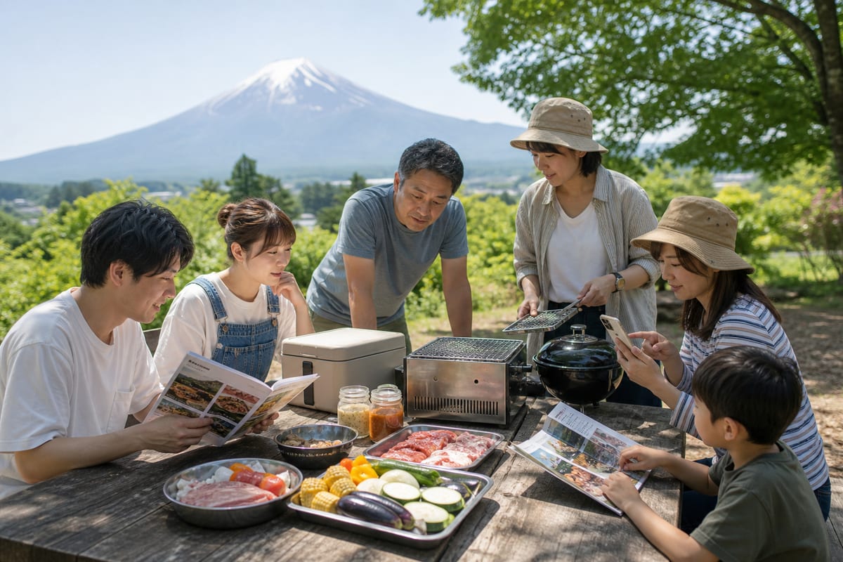 山梨 BBQ持ち込み