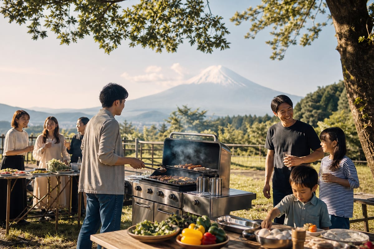 山梨 BBQレンタル