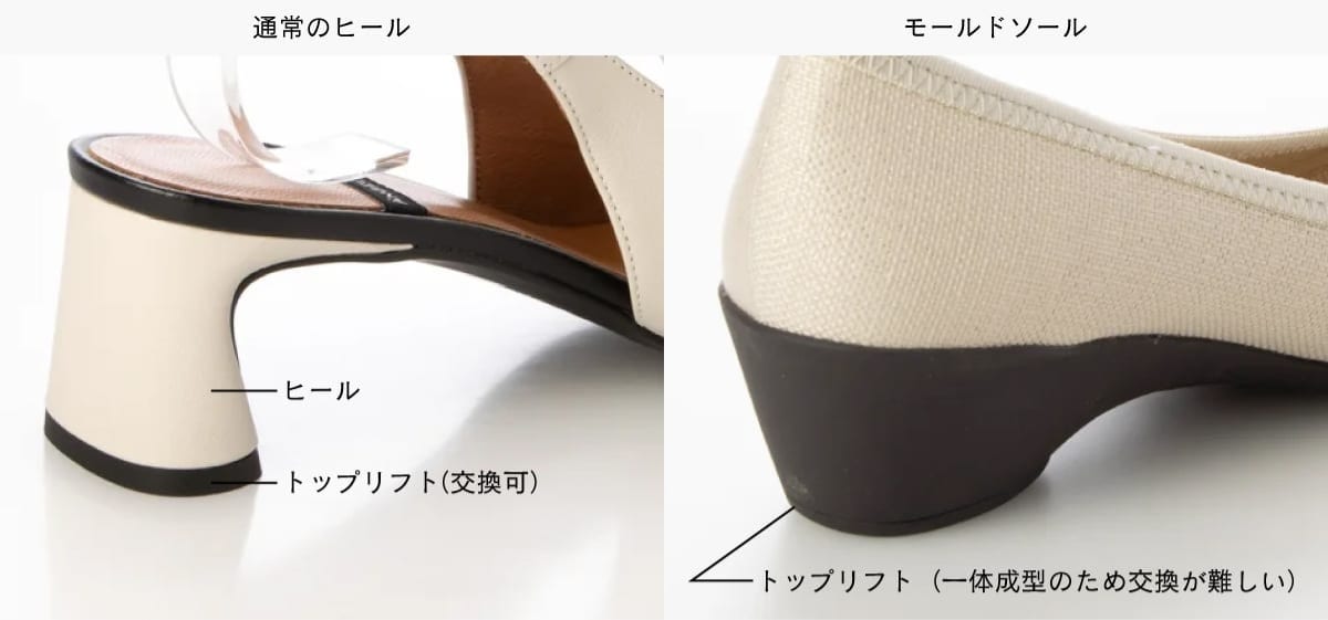 モールドソール パンプスとは？まず定義から整理する