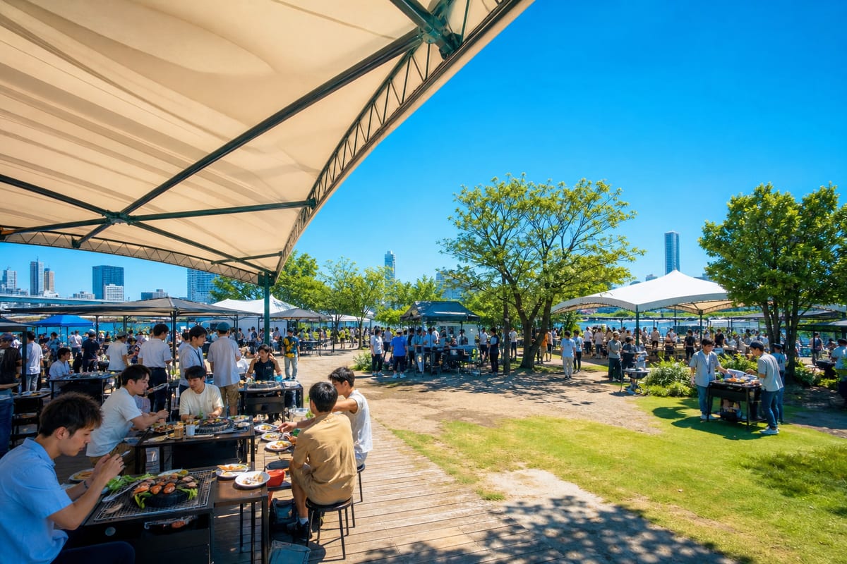 横浜 BBQ 熱中症対策