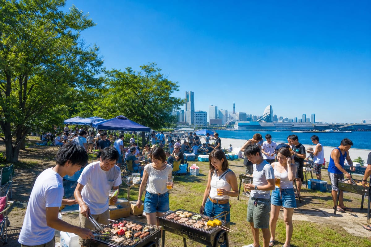 横浜 BBQ 熱中症対策