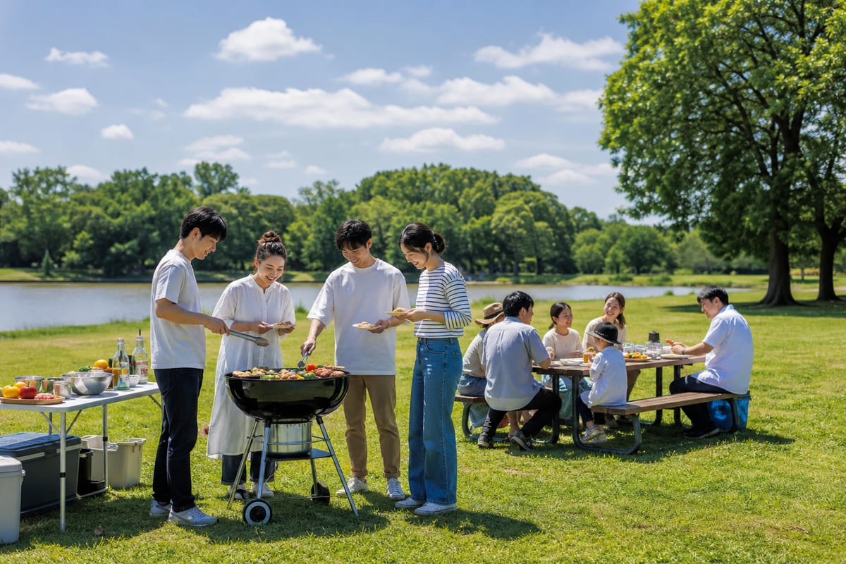 葛飾区 バーベキュー