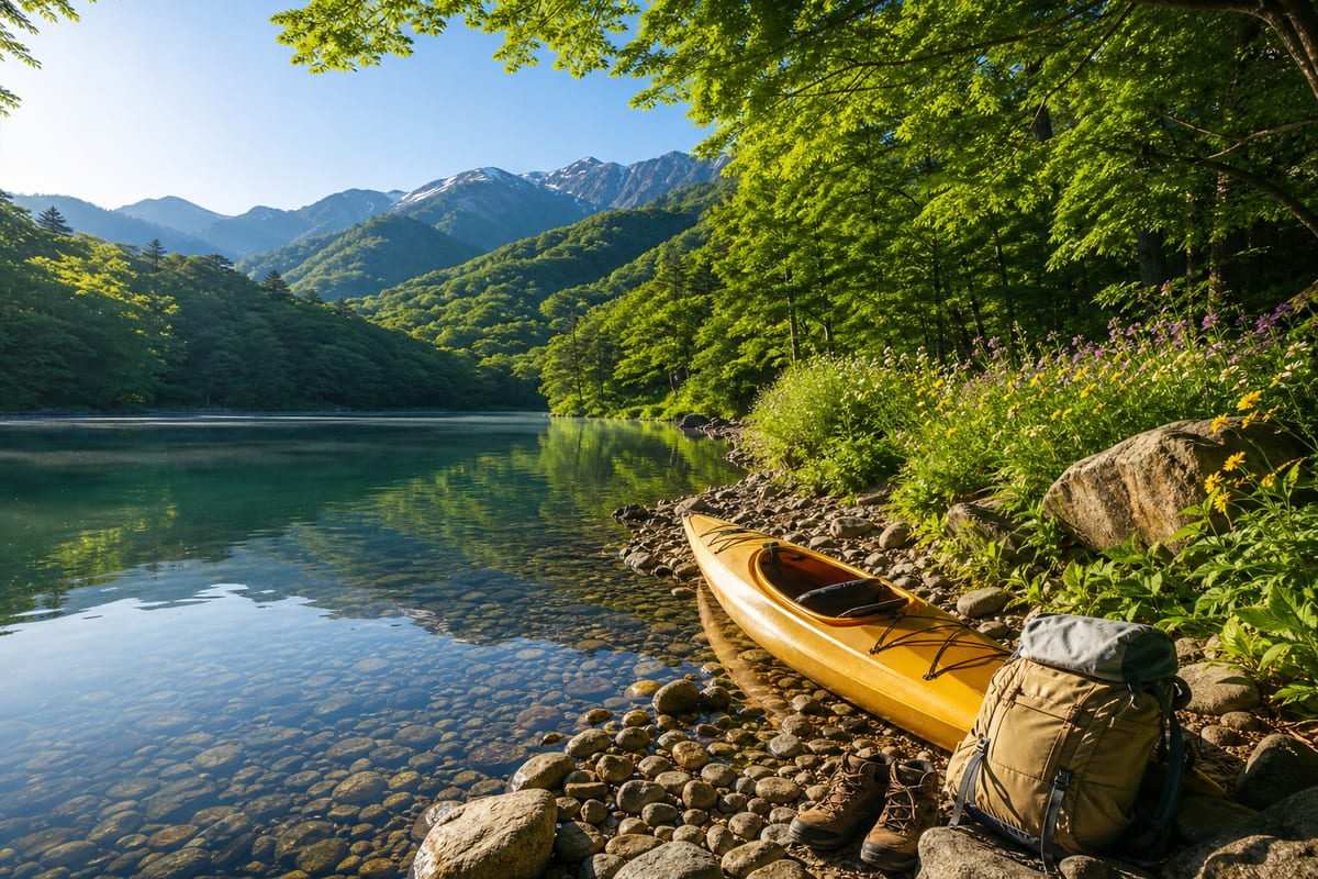 山梨 夏 自然体験