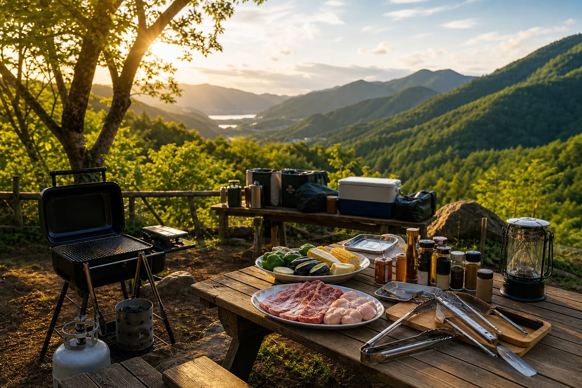山梨 BBQ 学生旅行