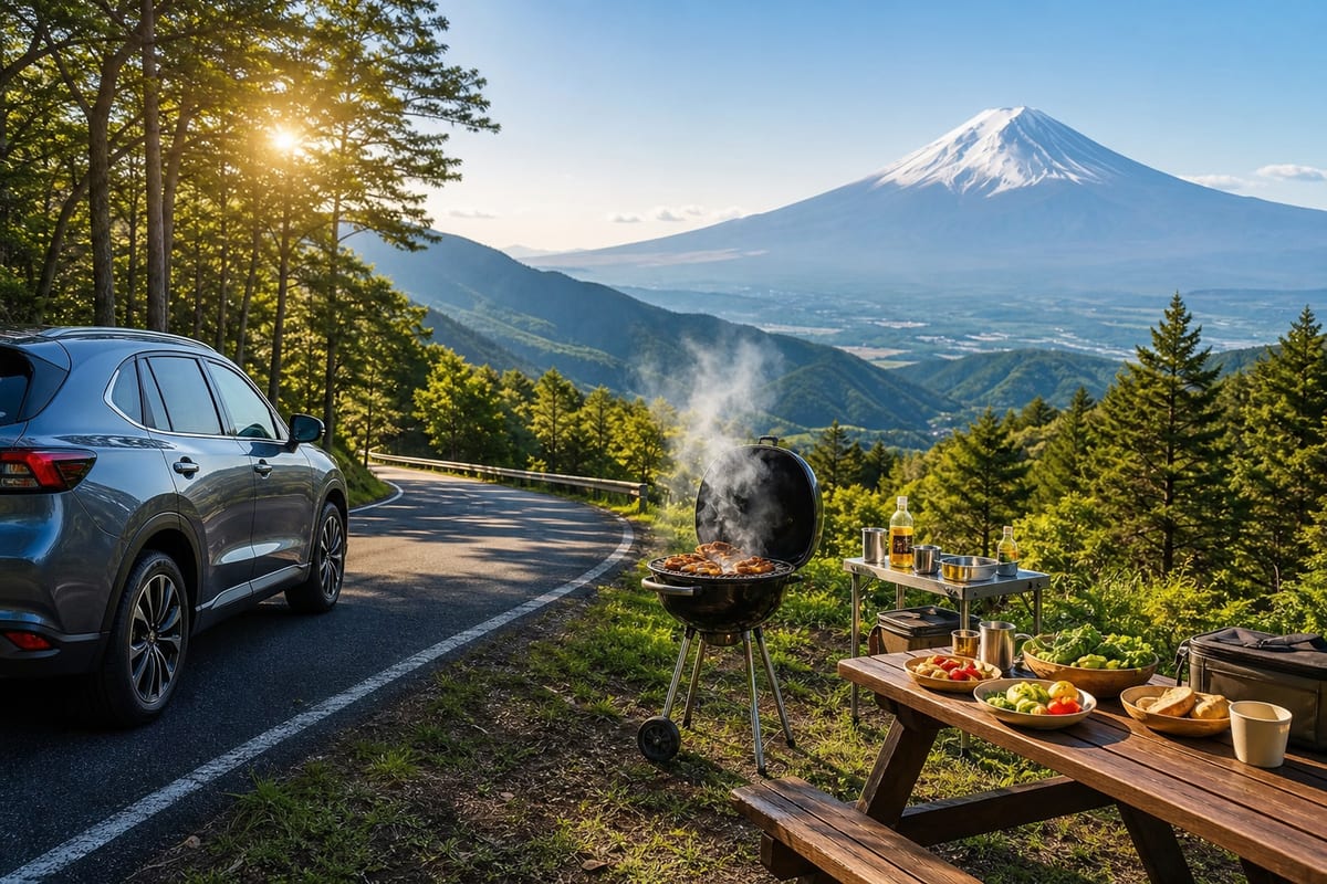 静岡 ドライブ BBQ