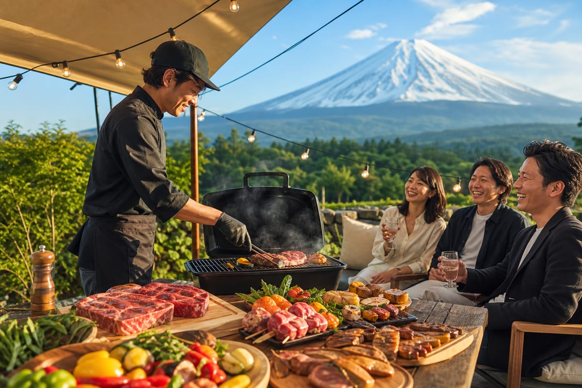 静岡 富士山 BBQ スポット