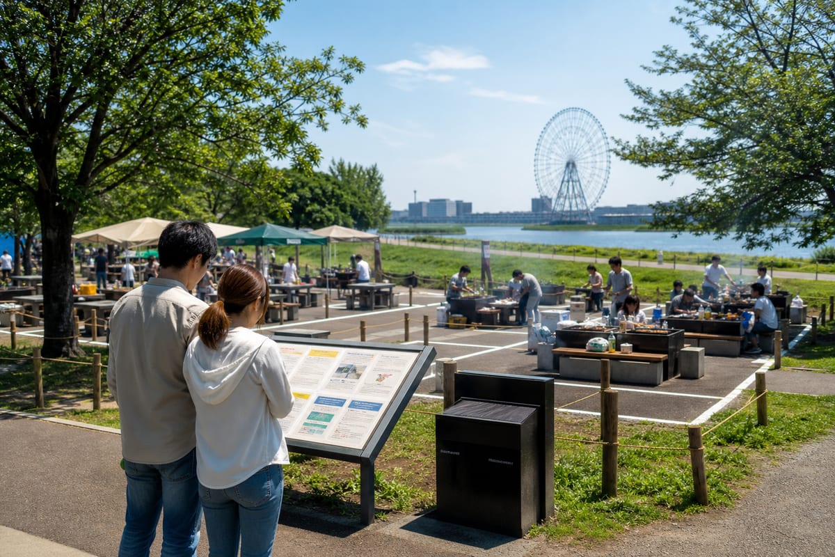 葛西臨海公園 BBQ