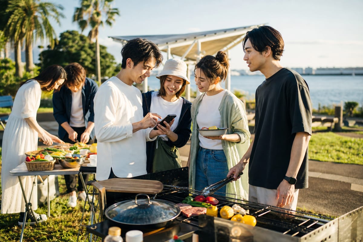 葛西 臨海 公園 バーベキュー