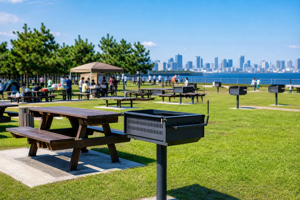 若洲公園 BBQ