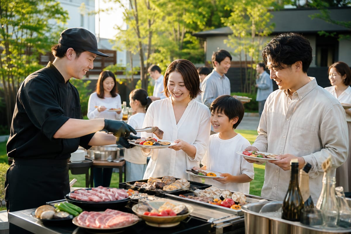 関東 BBQ ケータリング