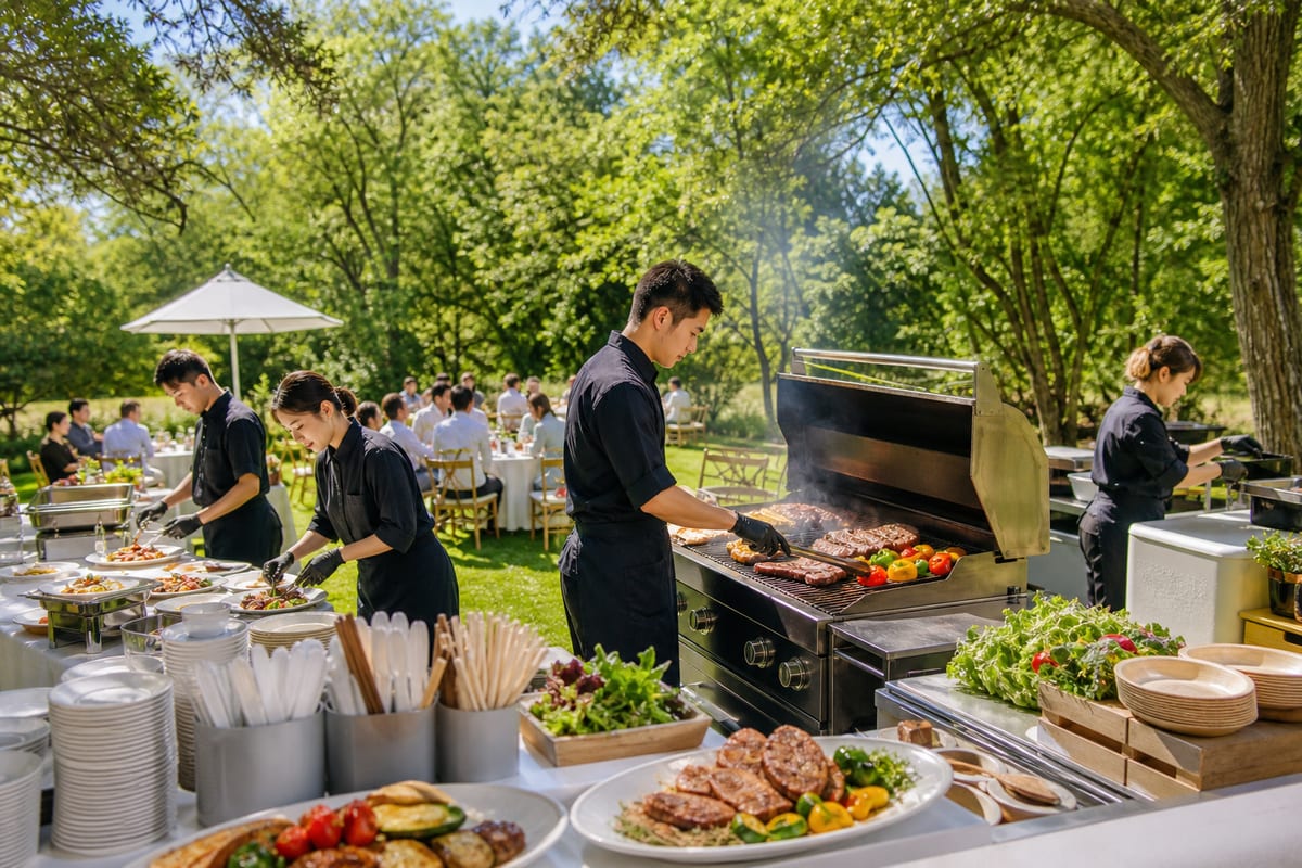 関東 BBQ ケータリング