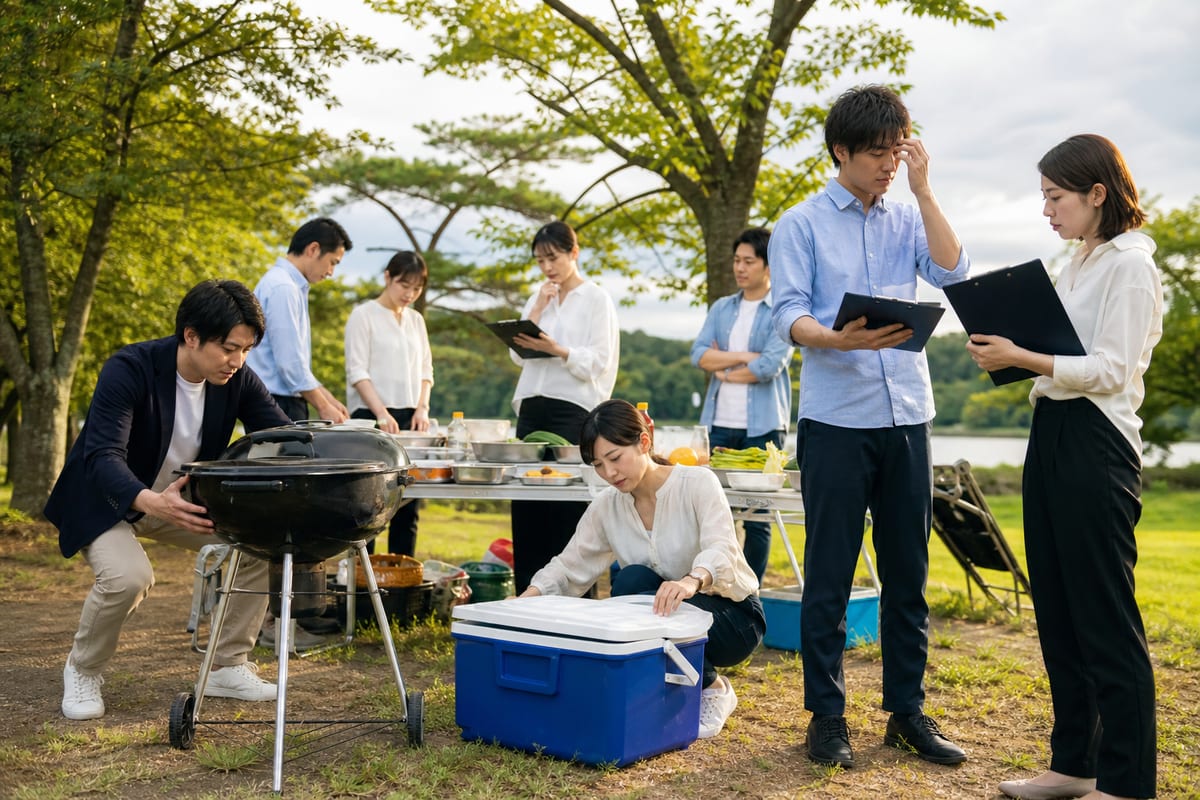 関東 BBQ 会社イベント